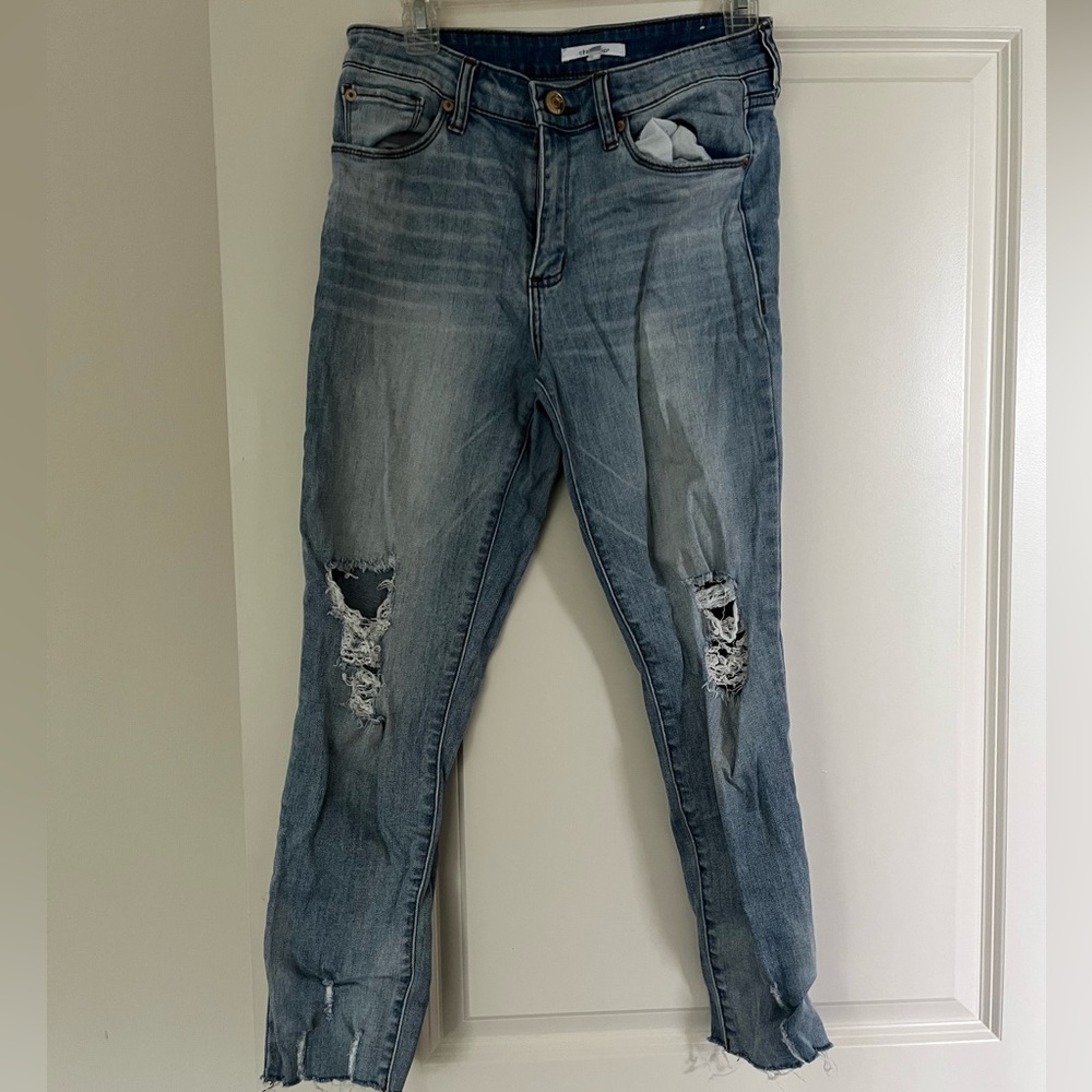 Sts blue mid rise cropped jeans